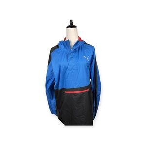 Puma Pivot Half Zip Windbreaker Jacket Size medium
